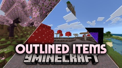 Outlined Items Shader (26.x) – Crisp White Outlines for Sharp Item Visibility