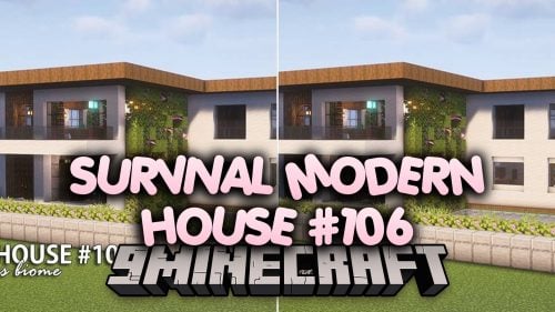 Survival Modern House #106 Map