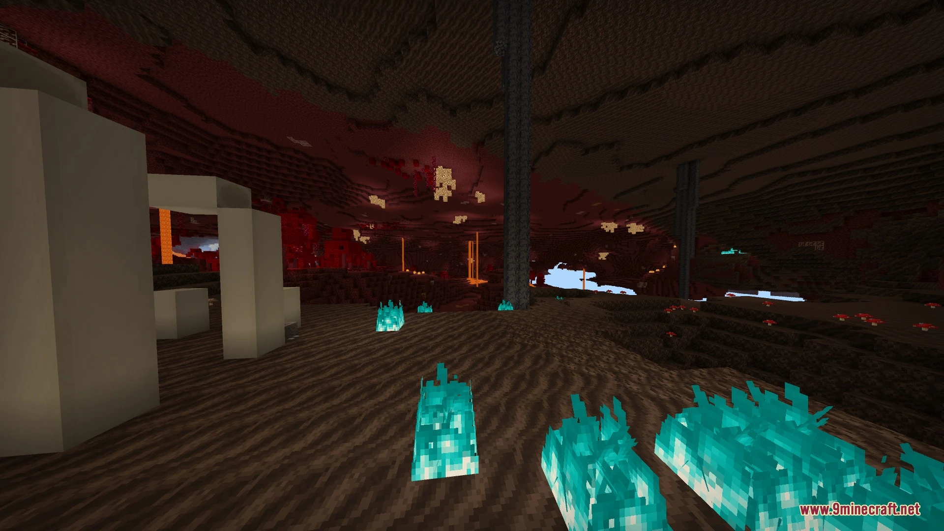 WarmLight Shaders (26.x, 1.21) – Realistic Water Caustics and Glowing PBR Ores — screenshot 7