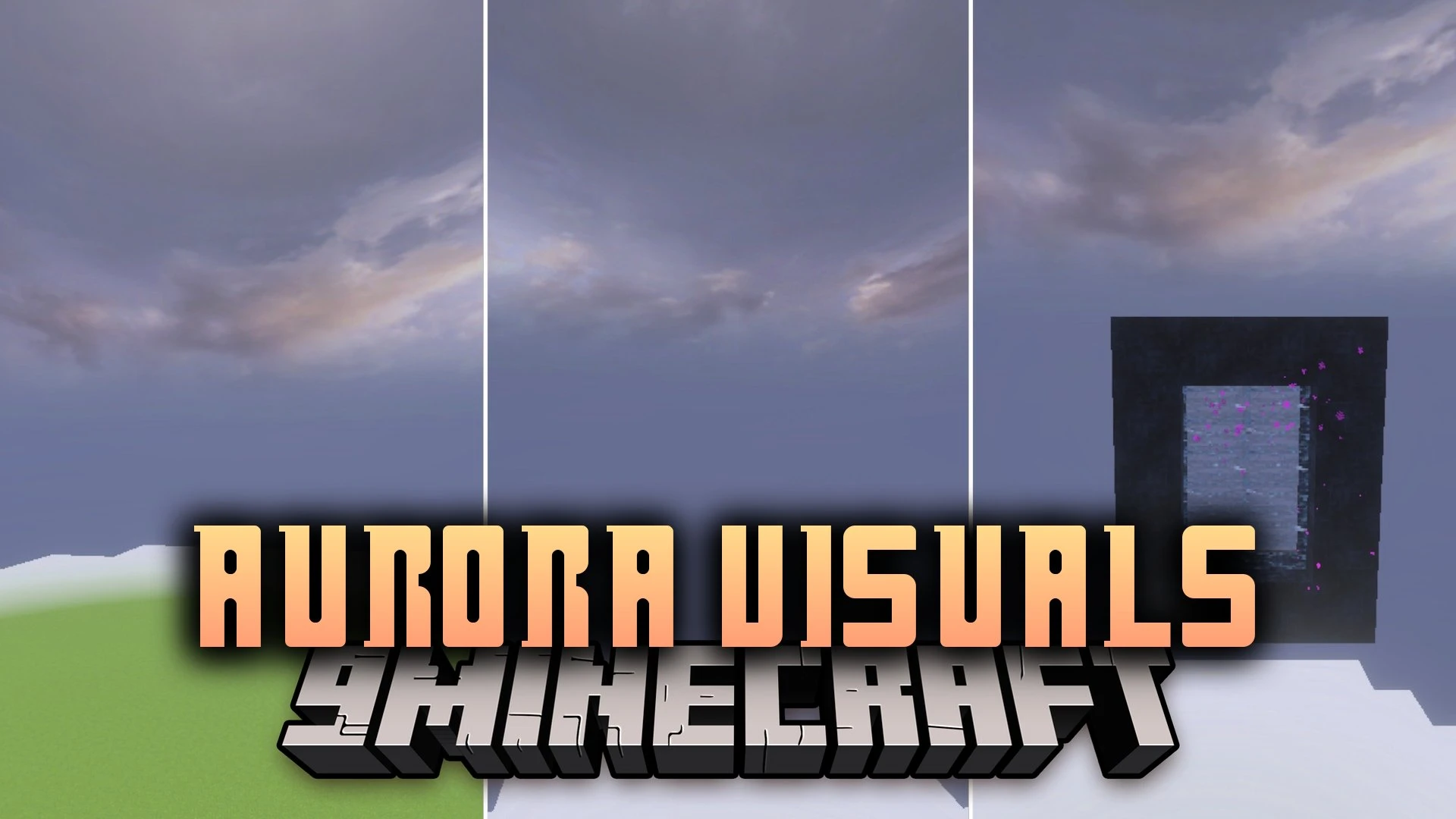 Aurora Visuals Shader (26.x) – Realistic Water Reflections and Volumetric Clouds