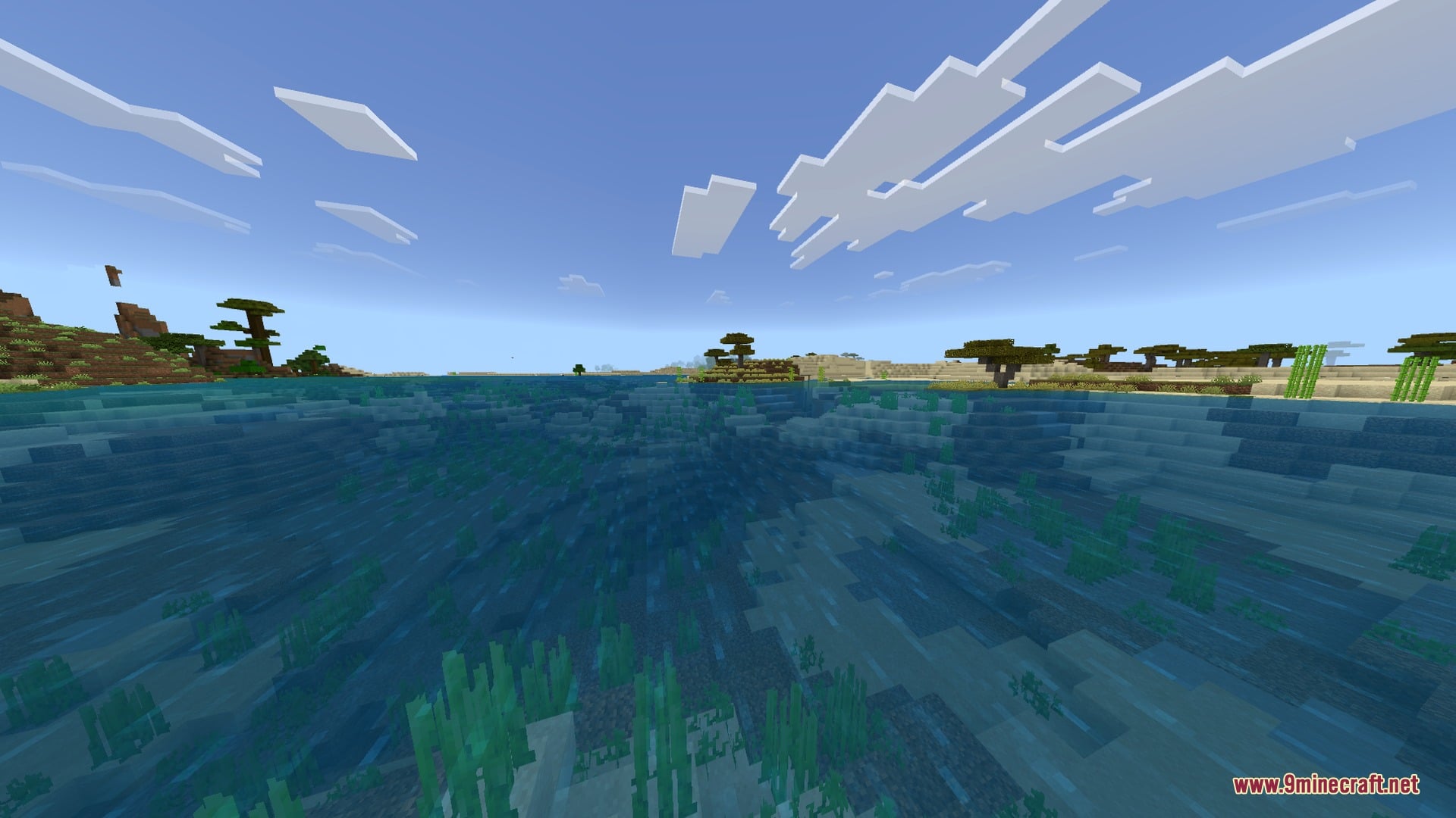 Azure Visuals Shader (26.x) – Saturated Color Grading and Sharp Foliage — screenshot 1