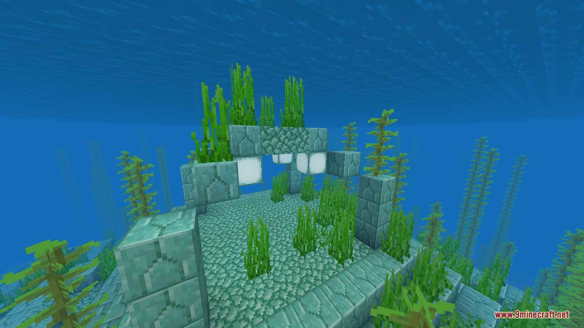 Bsl Vibrant Visuals Shader (26.x) – Clear Water and Glowing Ores Without RTX Screenshot 10
