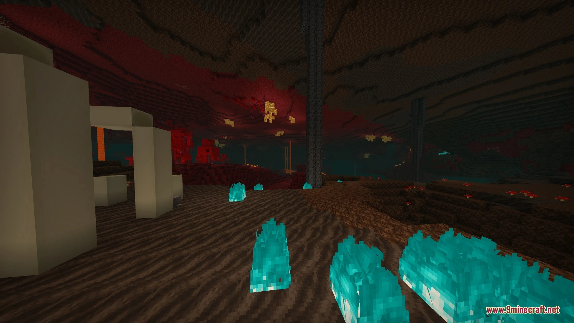 Colorful Visuals Shader (26.x) – Neon Green Grass and Deep Purple Skies Screenshot 8