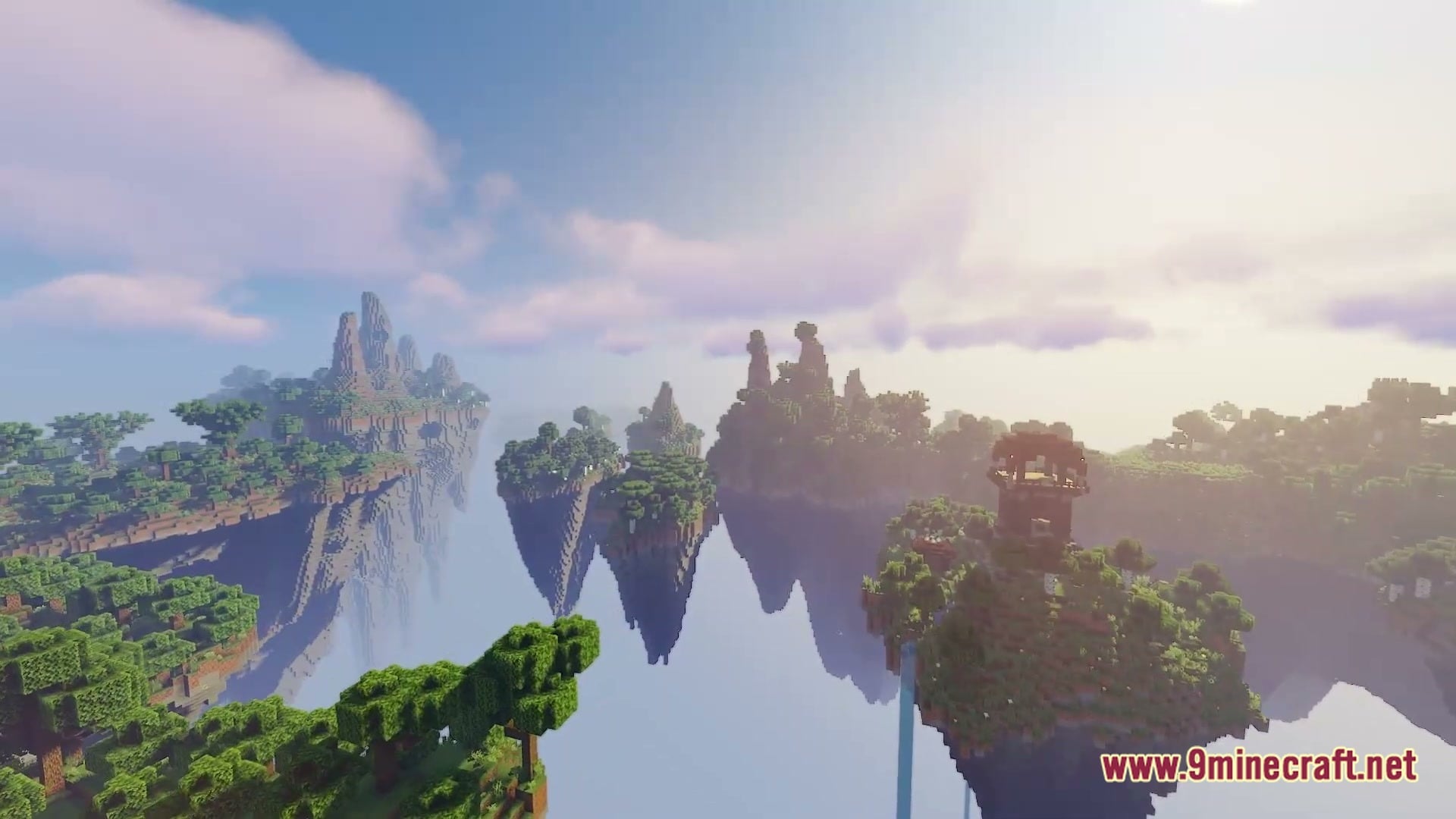 Continental Floating Islands Map (26.3, 1.20.1) – Survive Above the Clouds — screenshot 1
