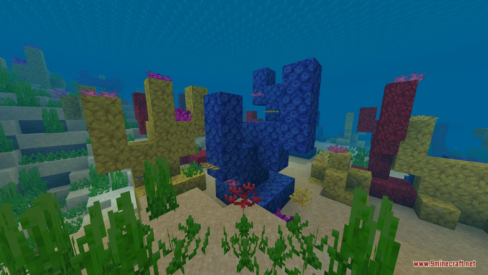 Radiant Variant World- RVW Shader (26.x, 1.21) – Glowing Ores and Vanilla Block Screenshot 1 Radiant Variant World- RVW Shader (26.x, 1.21) – Glowing Ores and Vanilla Block Screenshot 1