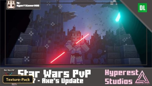 Star Wars PvP (26+, 1.21) – MCPE/Bedrock Texture Pack