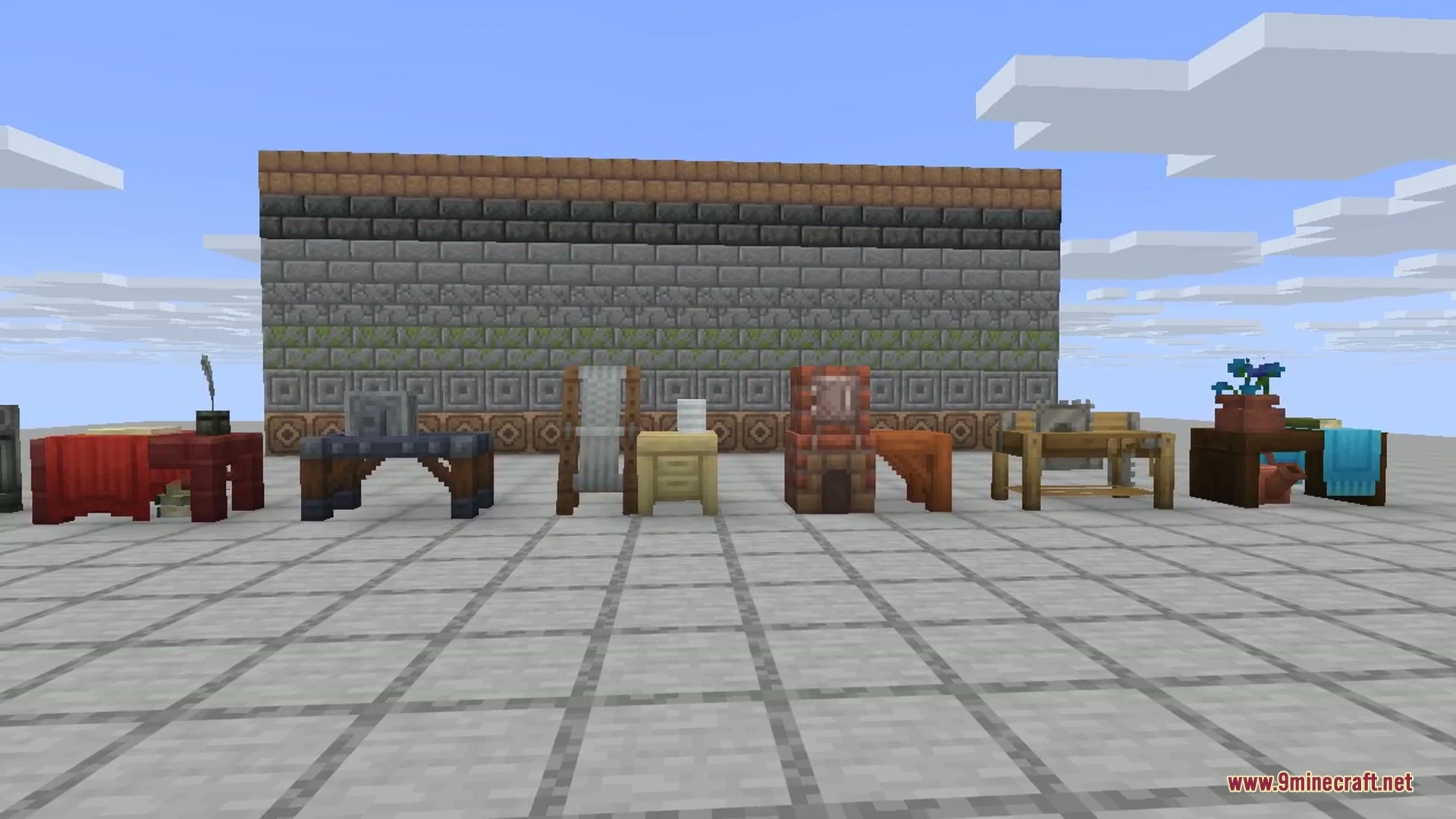 Chipped 9minecraft Mod (26.3, 26.2) – Transform Basic Blocks Into Detailed Decorations — screenshot 3