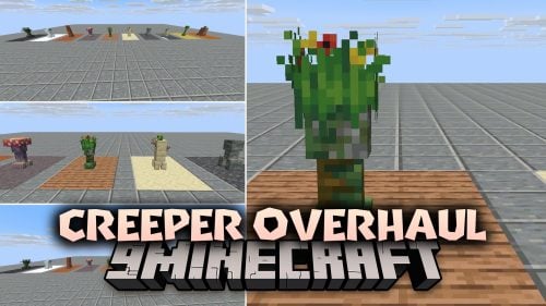 Creeper Overhaul 9minecraft Mod (26.3) – Find Unique Biome Creepers
