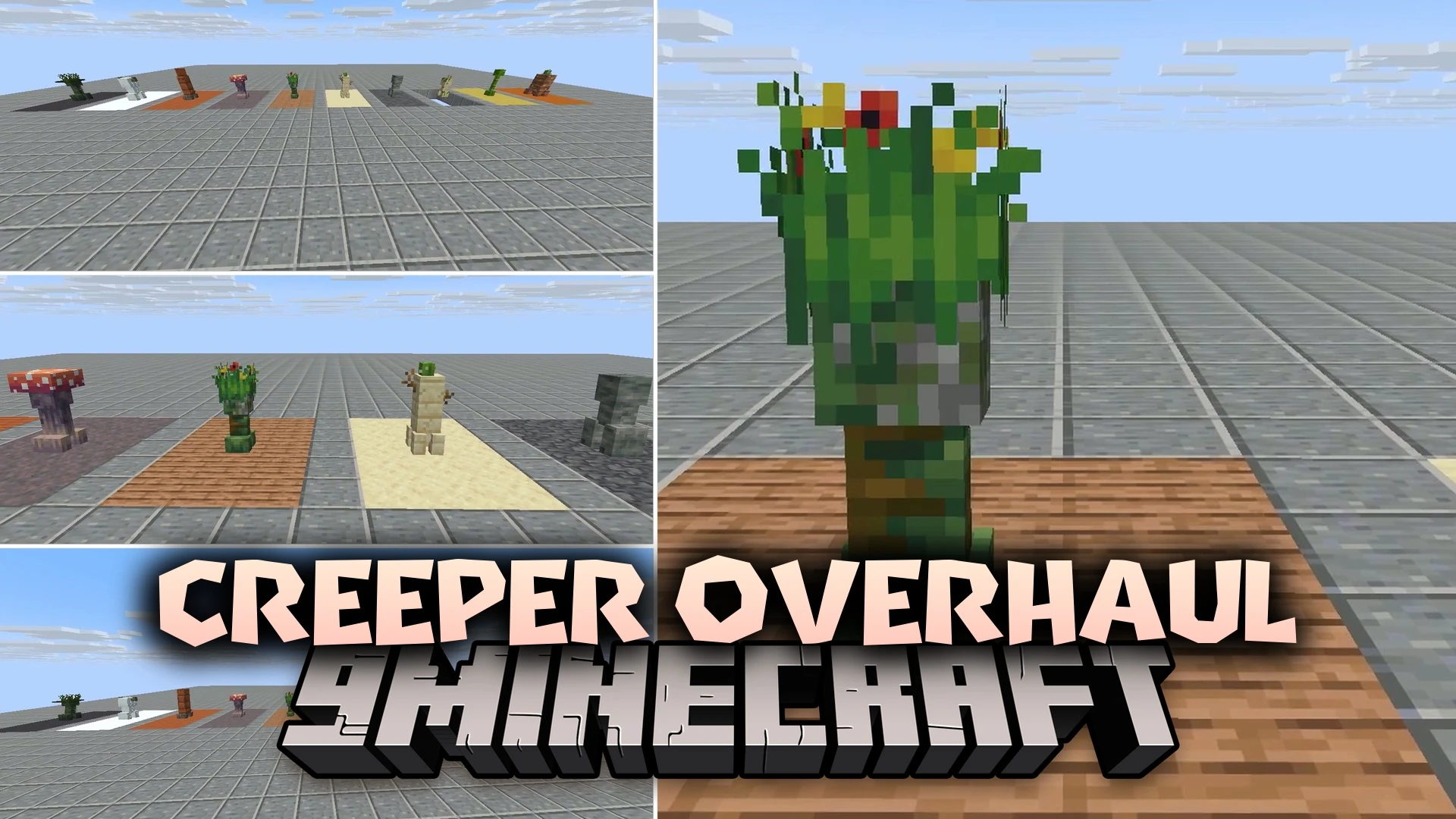 Creeper Overhaul 9minecraft Mod (26.3) – Find Unique Biome Creepers