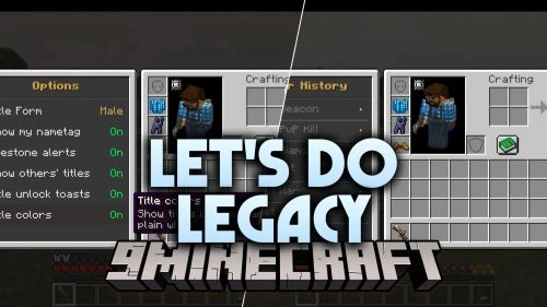 Let’s Do Legacy Mod (1.21.1) – Display Your Survival Milestones Above Your Head