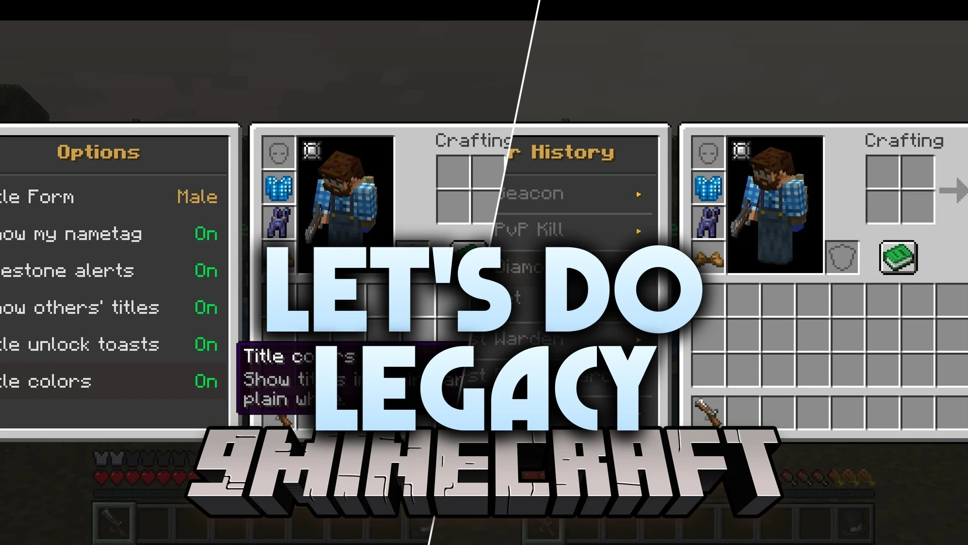 Let's Do Legacy Mod (1.21.1) – Display Your Survival Milestones Above Your Head