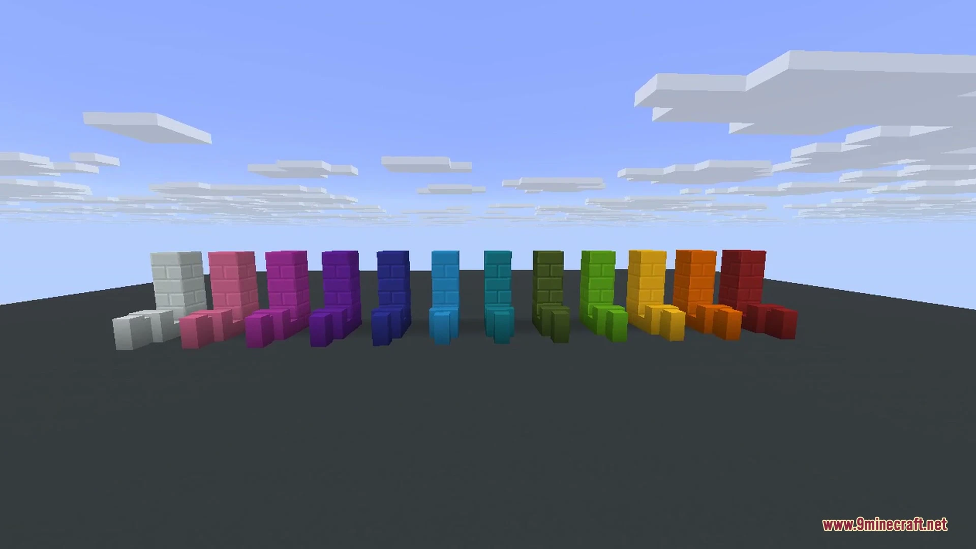Moar Concrete 9minecraft Mod (26.3, 26.2) – Build Modern Houses in Every Color — screenshot 4