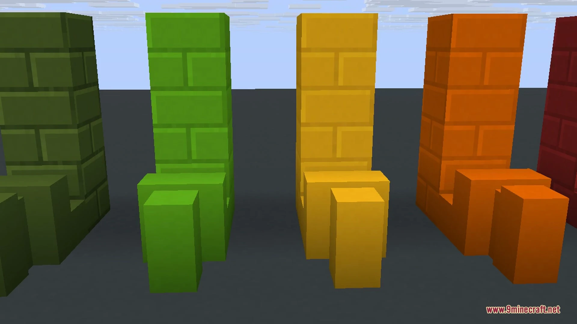 Moar Concrete 9minecraft Mod (26.3, 26.2) – Build Modern Houses in Every Color — screenshot 8