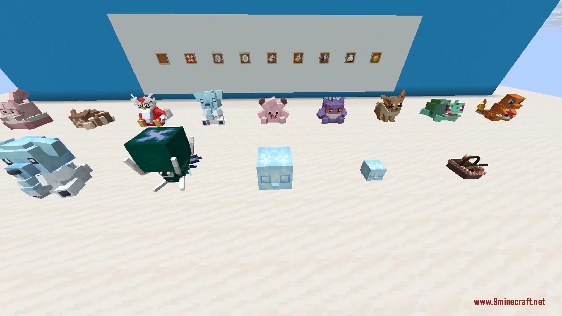 Pokeblocks 9minecraft Mod (26.3) – Decorate Your Base with Cute Pokemon Plushies — screenshot 2