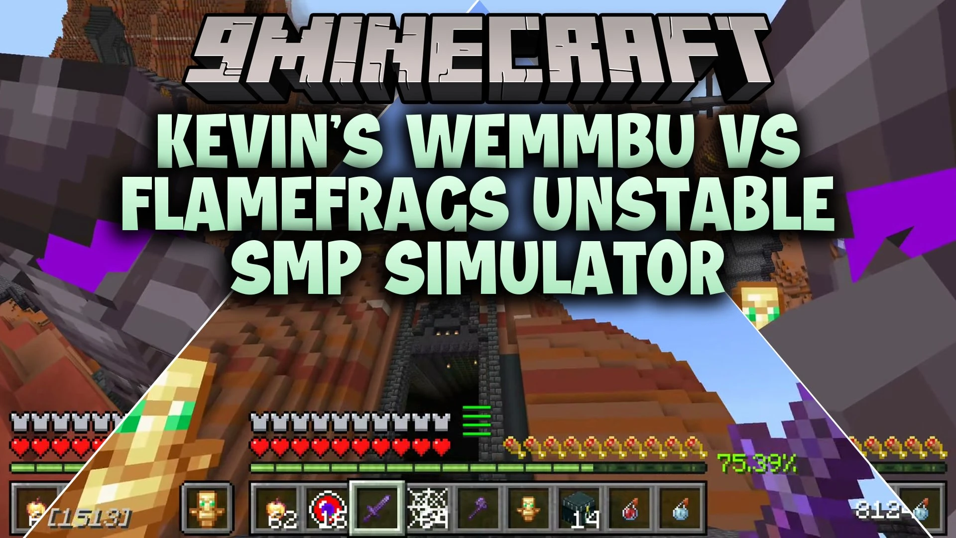 Kevin's Wemmbu Vs FlameFrags Unstable Smp Simulator Map (26.x)