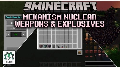 Mekanism Nuclear Weapons & Explosives Mod (1.21.1, 1.20.1)