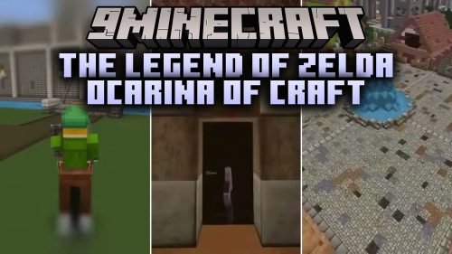 The Legend of Zelda Ocarina of Craft Map