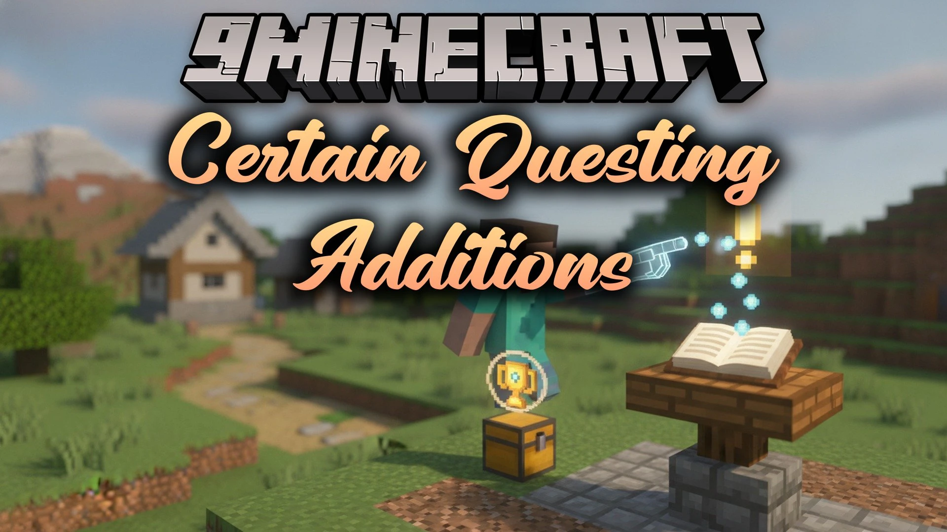 Certain Questing Additions Mod (1.21.11, 1.20.1) – Browse Animated Quest Books
