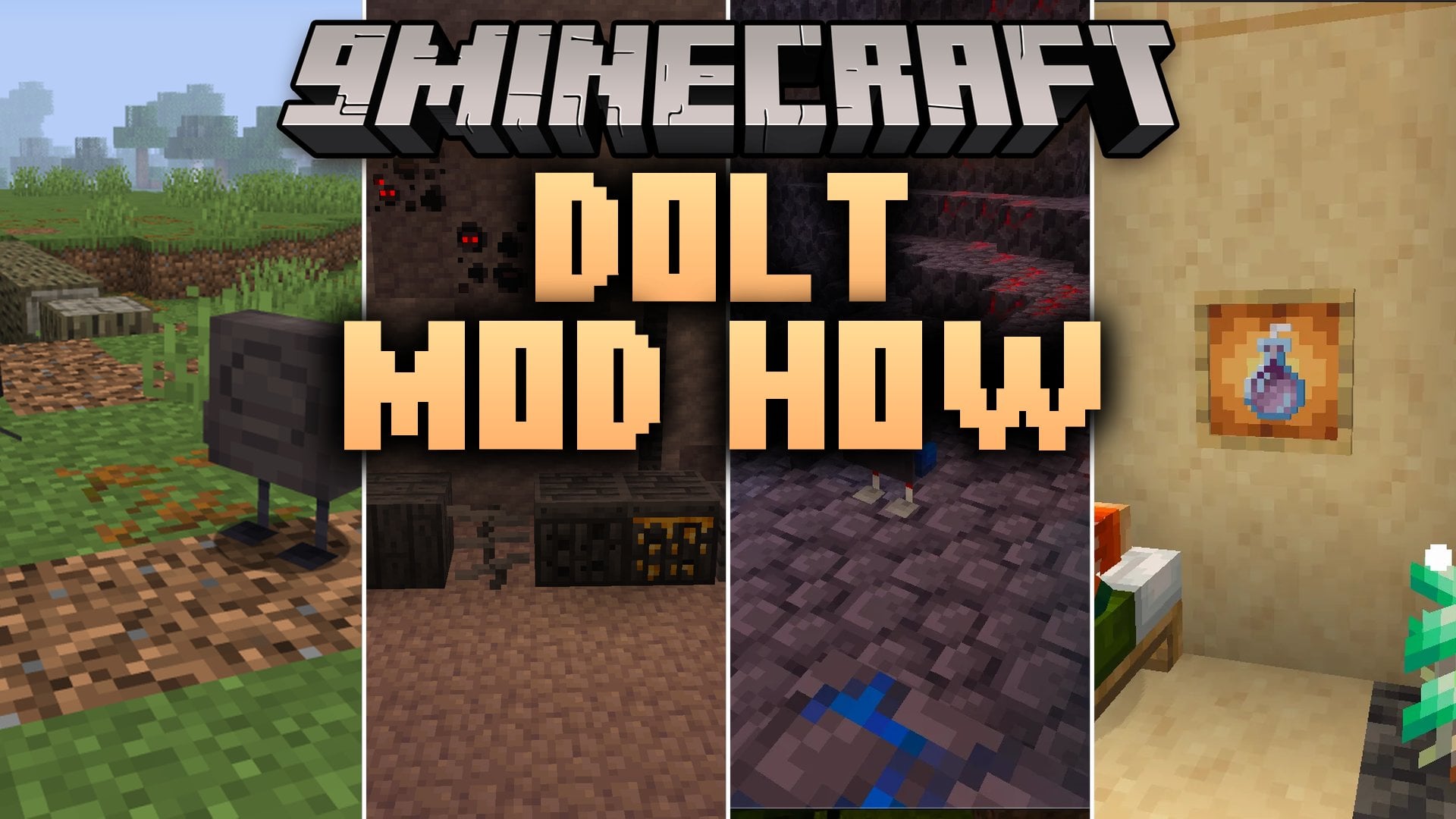 Dolt Mod How Mod (1.20.1) – Sleep Through Danger and Survive Drops with Ease