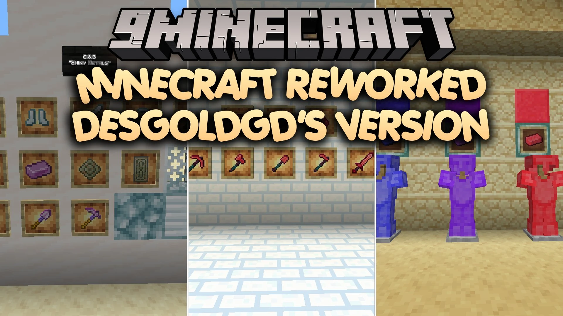 Minecraft Reworked DesgoldGD's Version Mod (26.3, 1.21.1)