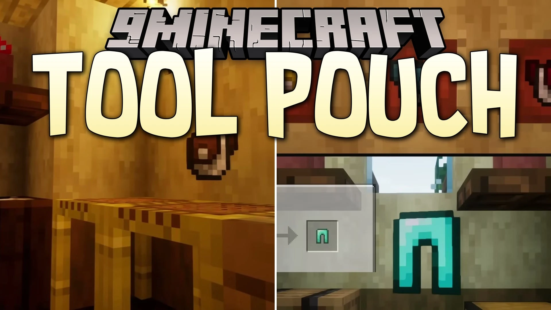 Tool Pouch Mod (26.3, 1.21.11) – Carry Essential Survival Tools Right