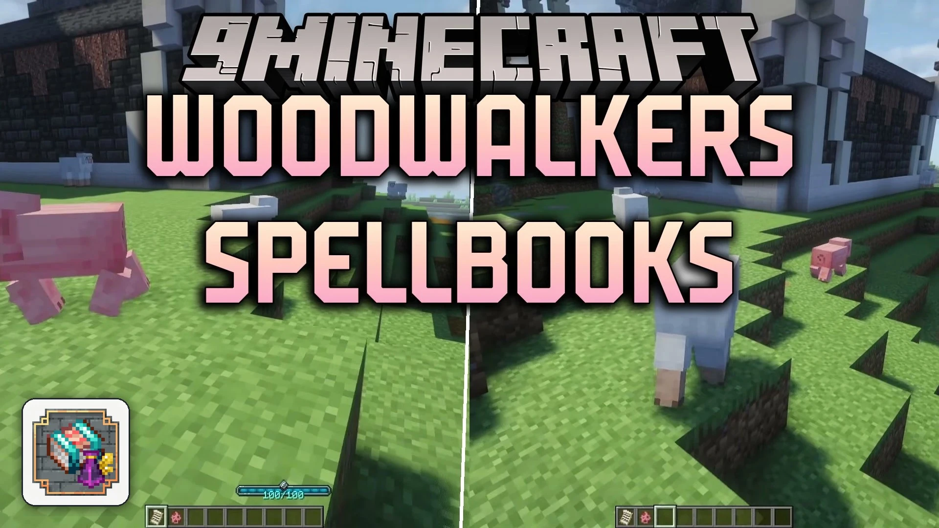 Woodwalkers Spellbooks Mod (1.21.1, 1.20.1) – Unleash Magical Creature Forms