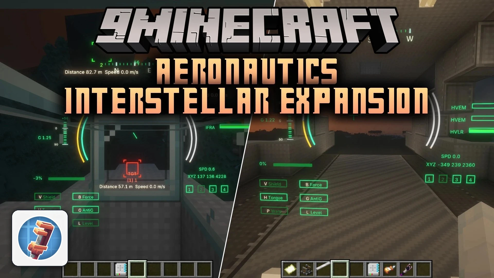 Aeronautics Interstellar Expansion Mod (1.21.11, 1.21.1)