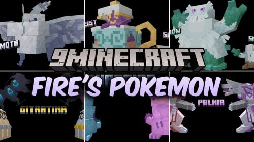 Fire’s Pokemon Data Pack (1.21.1, 1.20.1) – Catch and Battle Legendary Monsters