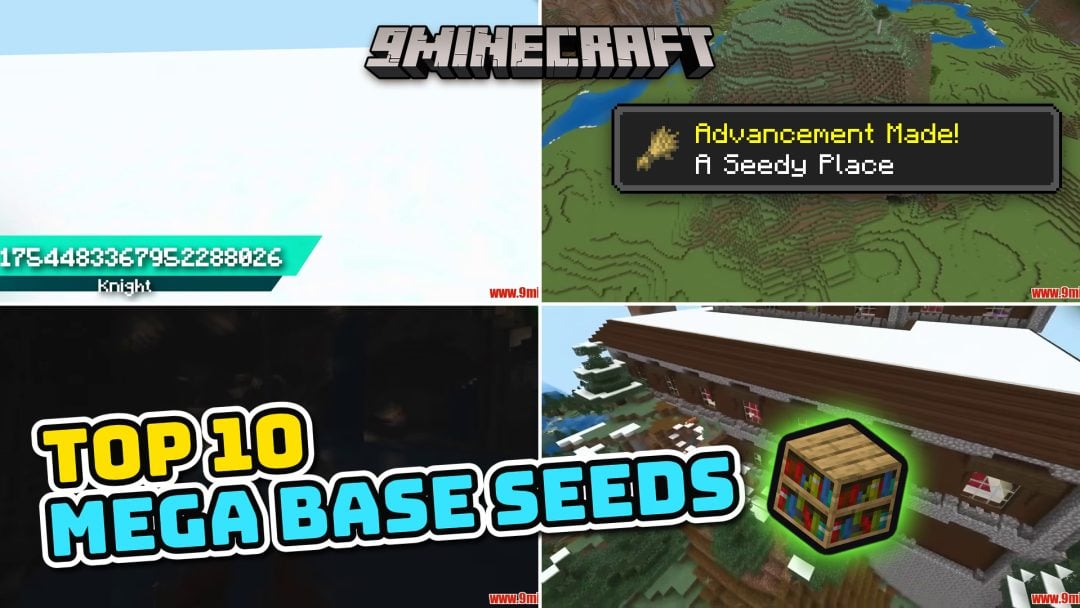10 Insane Mega Base & Architectural Canvas Seeds for Minecraft (26.3, 1.21.11) - Java & Bedrock Edition