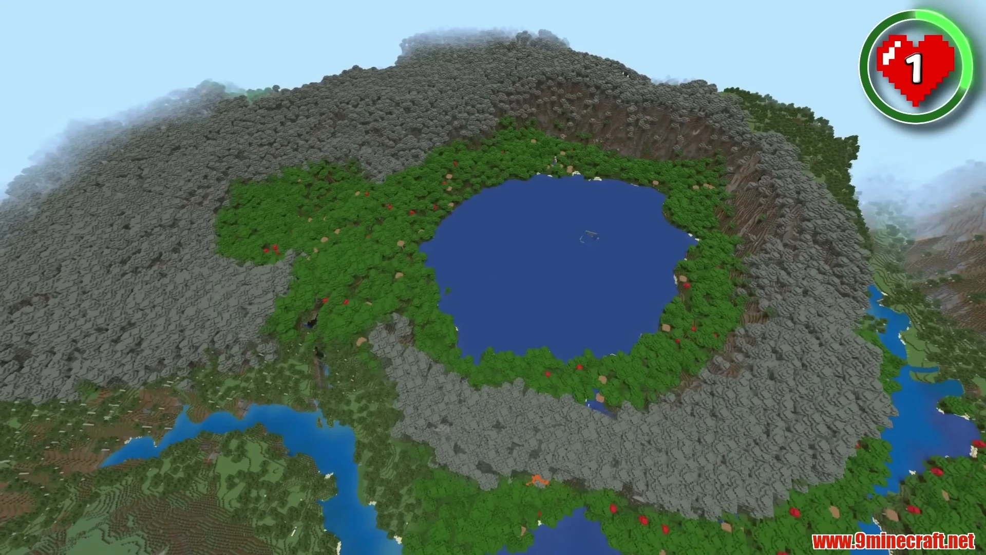 Mega Dark Oak Lake & Pale Garden Sanctuary - Minecraft 26.3 Seed 8120000002348945110 View 2