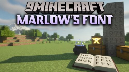 Marlow’s Font Resource Pack (26.3, 1.21.11) – Sharp Text for Combat