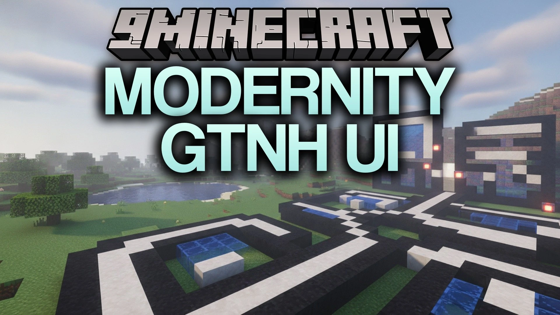Modernity GTNH UI Resource Pack (1.6.1) – Crisp Futuristic Styling for Tech Menus