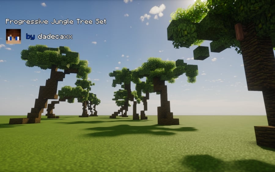 Progressive Jungle Tree Set Schematic Screenshots 3 Progressive Jungle Tree Set Schematic Screenshots 3