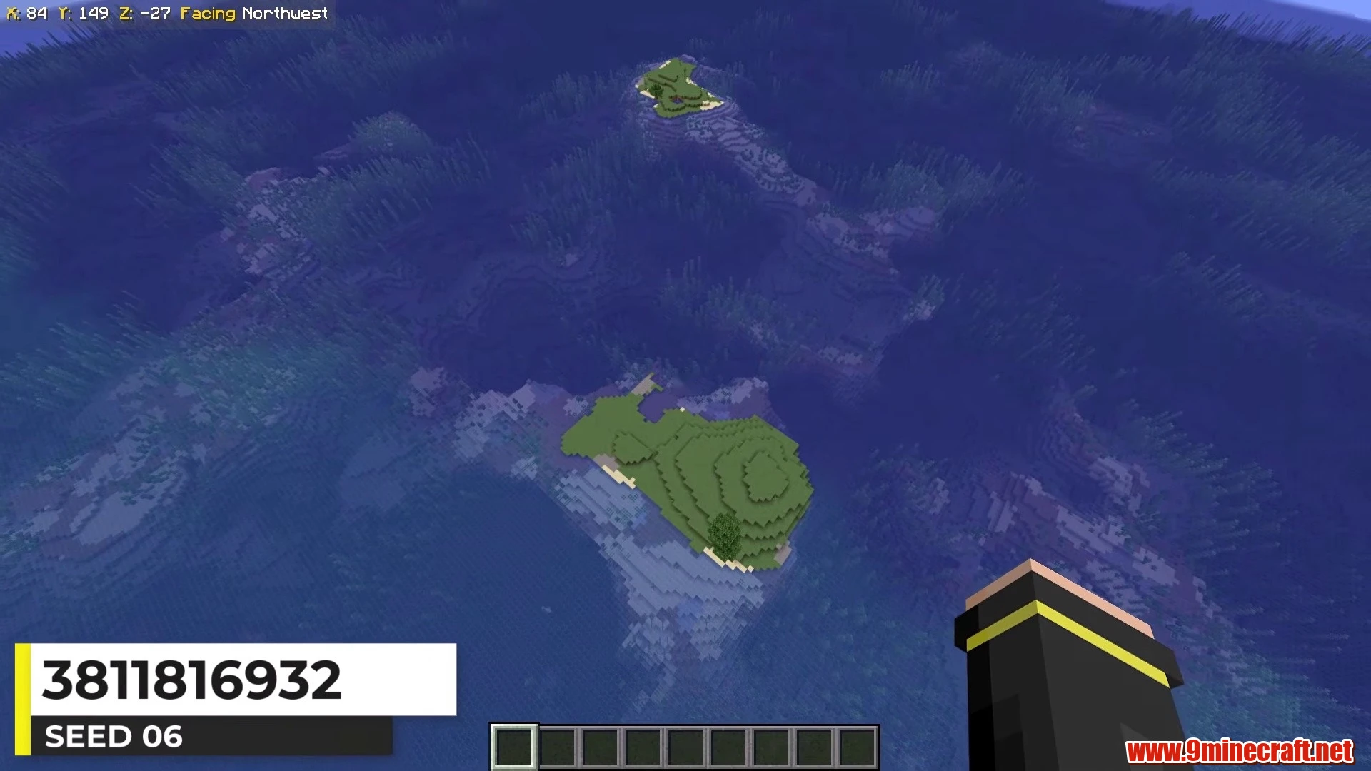 Twin Archipelago Isles - Minecraft 26.3 Island Seed 3811816932 view 1