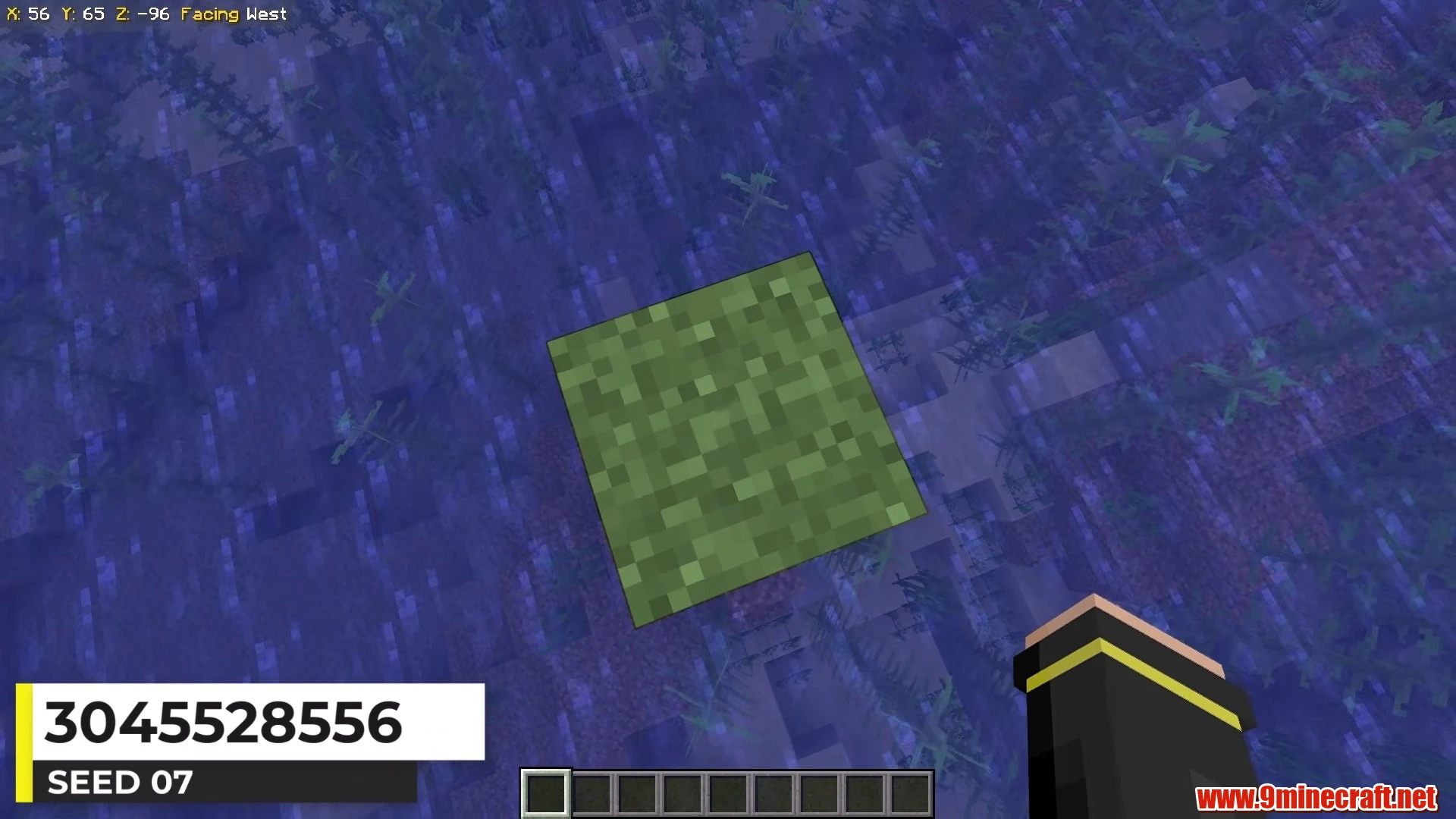 Grass Pillar Sea Spires - Minecraft 26.3 Island Seed 3045528556 view 2