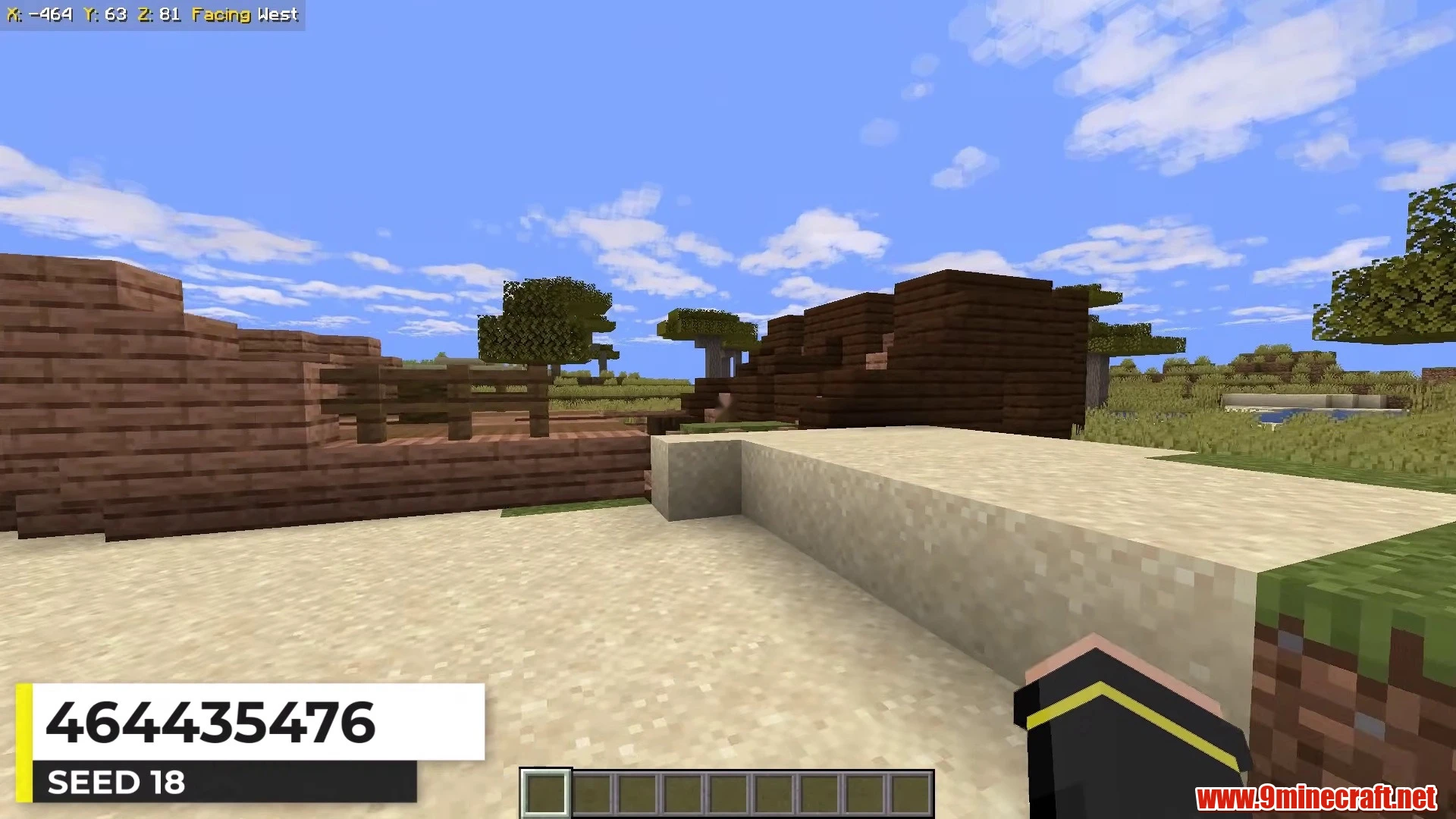 Beached Shipwreck Island - Minecraft 26.3 Island Seed 464435476 view 1