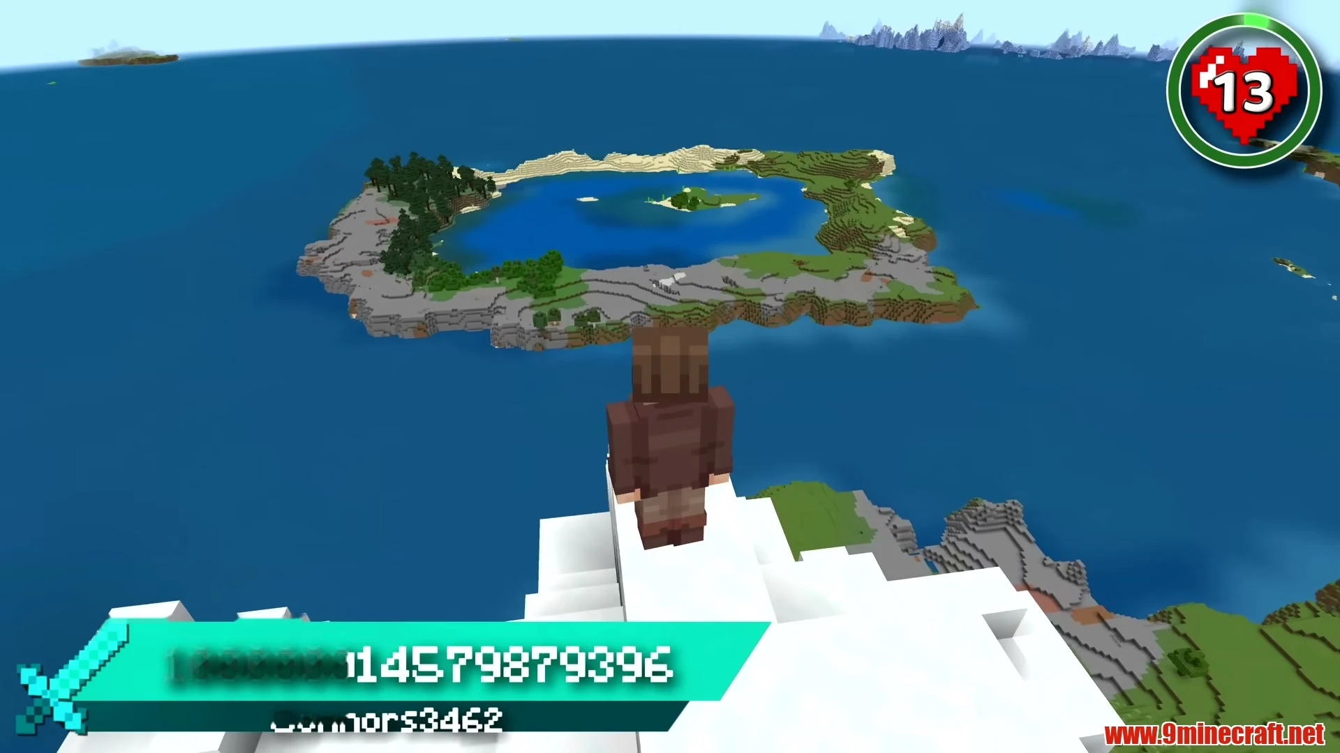 Coral Atoll Ring Island & Lagoon Basin - Minecraft 26.3 Seed 3300000008865677 View 2