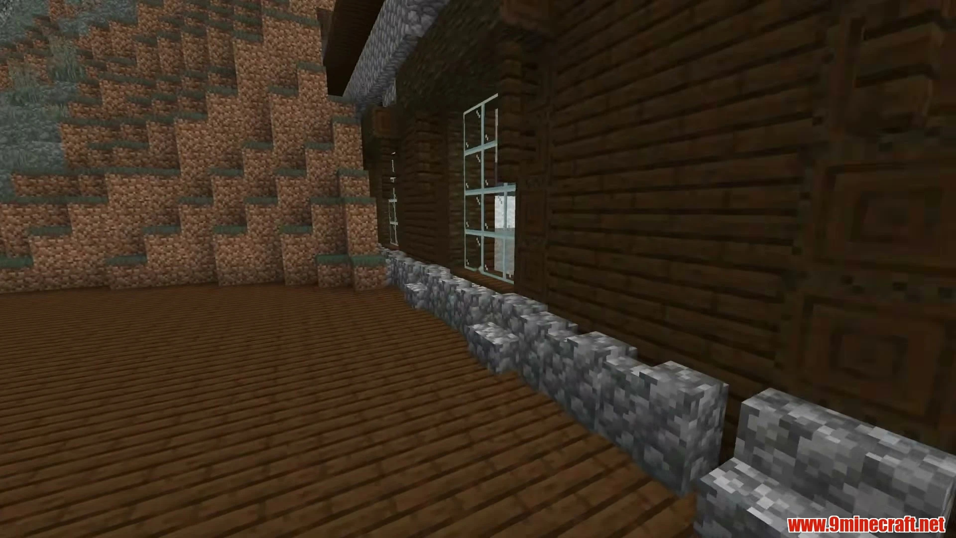 Picturesque Mountain Basin Village & Valley Flat - Minecraft 26.3 Seed -936260907276815386 View 1