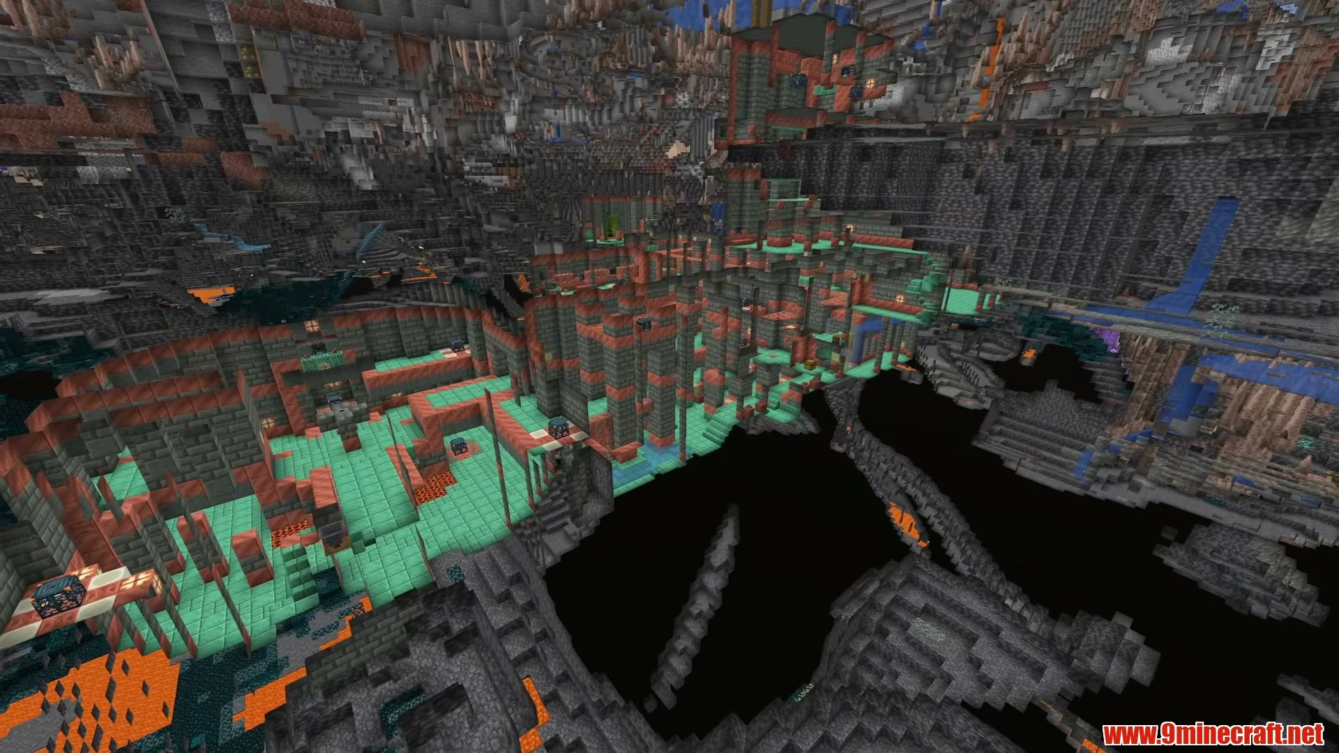 Glacial Mountain Ridge Village & Frozen River - Minecraft 26.3 Seed 140174541957999306 View 3