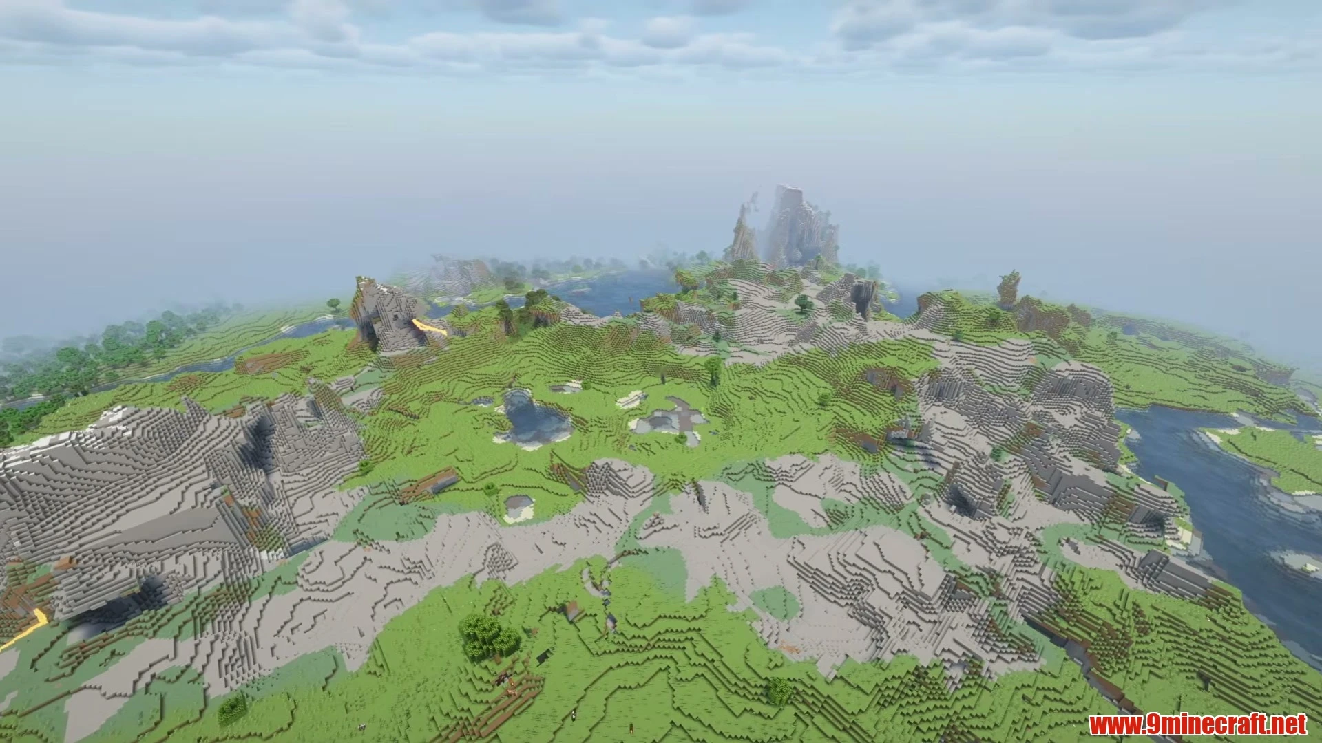 Riverbank Crossroads Plains Village & Farmlands - Minecraft 26.3 Seed 7258923562092915514 View 2
