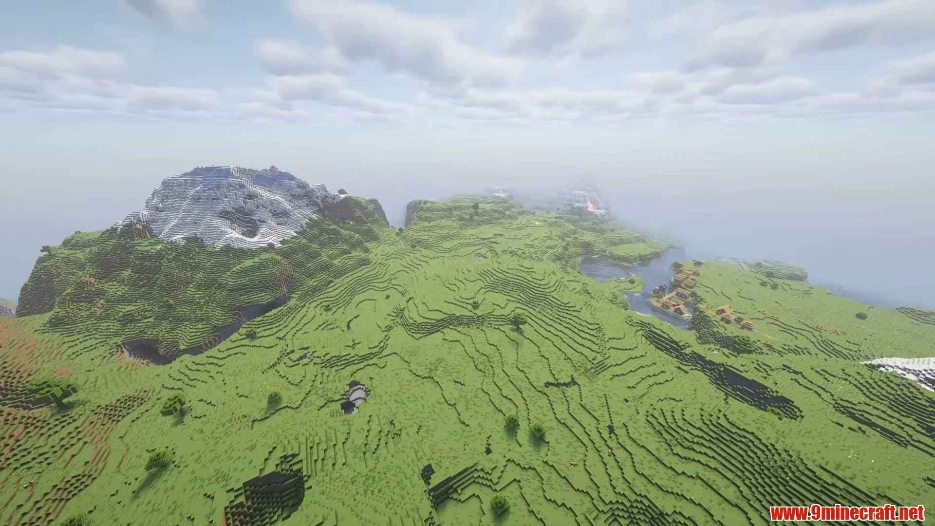 Forest Edge Blacksmith Village & Ravine Chasm - Minecraft 26.3 Seed 6820704240864528537 View 3