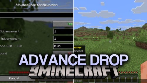 Advance Drop Mod (26.3, 1.21.1) – Earn Tiered Loot Crates for Every Achievement