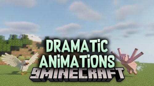 Dramatic Animations Resource Pack (1.21.11, 1.21.1) – Bold Dungeons Combat Style