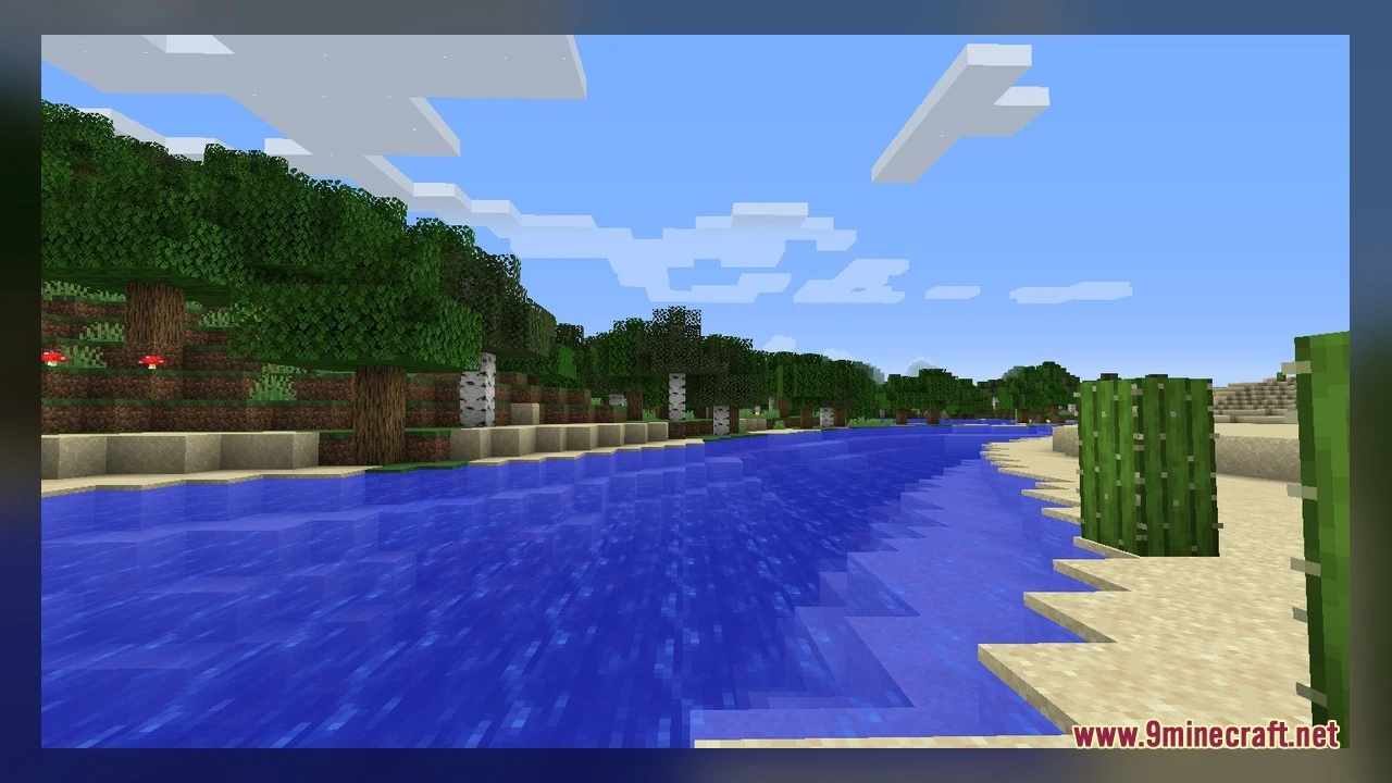Modern Minecraft Textures Back-ported Model Screenshot 1
