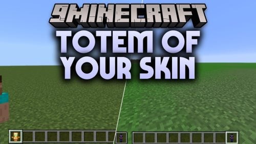 TOTEM OF YOUR SKIN Resource Pack (26.2, 1.20.1) – Custom Mini Player Totems