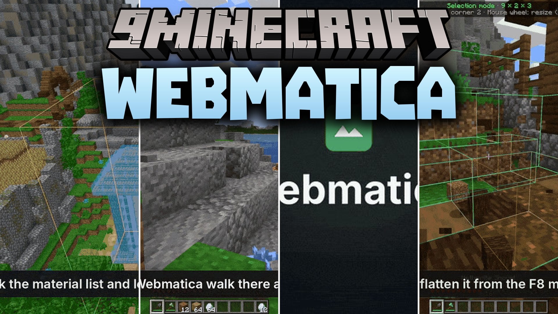 Webmatica Mod (1.21.11) – Track Stored Items and Automate Builds From Your Web Browser