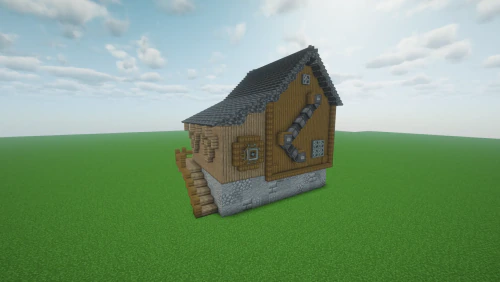 Max’s Small Power House Schematic (1.21.x) – Compact Building for Lava Power Automation
