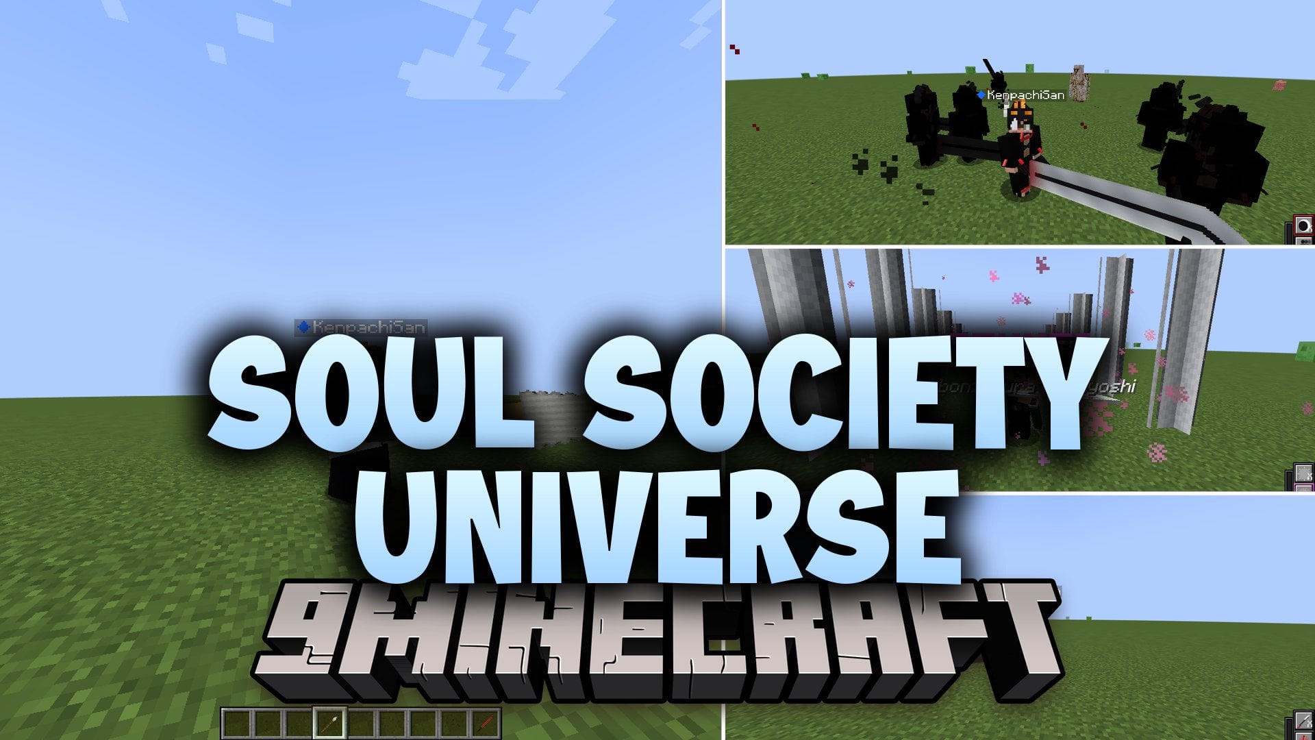 Soul Society Universe Mod (1.20.1) – Awaken Legendary Zanpakuto and Hollow Forms
