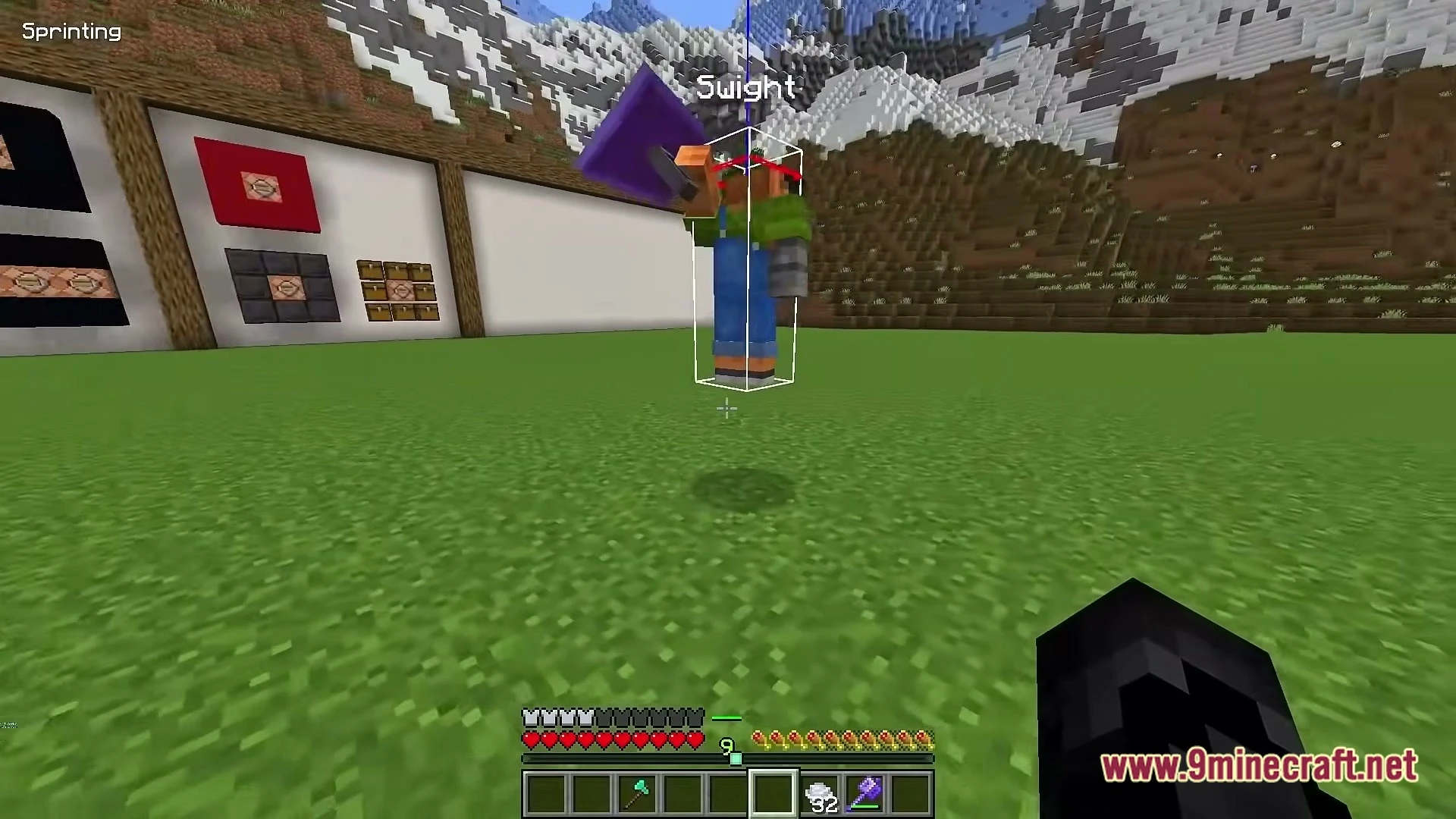 Ultimate Mace Spear & Sword PvP Map Bot & Mob Practice Map (26.3, 1.20.1) — screenshot 2