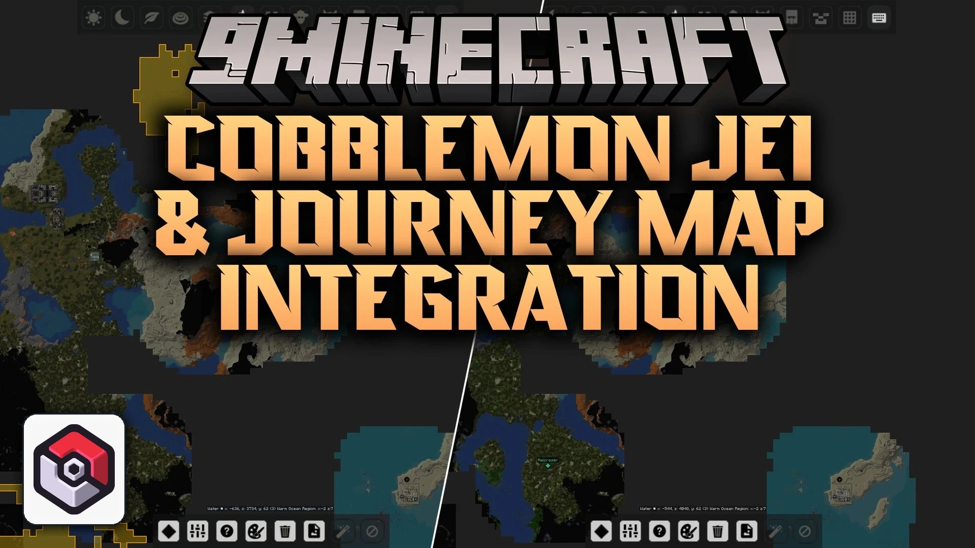 Cobblemon JEI & Journey Map Integration Mod (1.21.1) – Hunt Rare Spawns